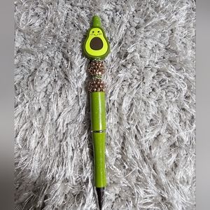 Avocado beaded pen